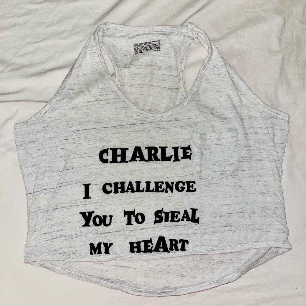 Funny Cropped Racerback